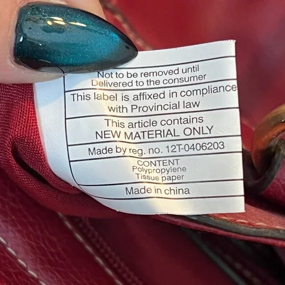 Unbranded Vintage Burgundy Vegan Leather Handbag - Picture 7 of 9